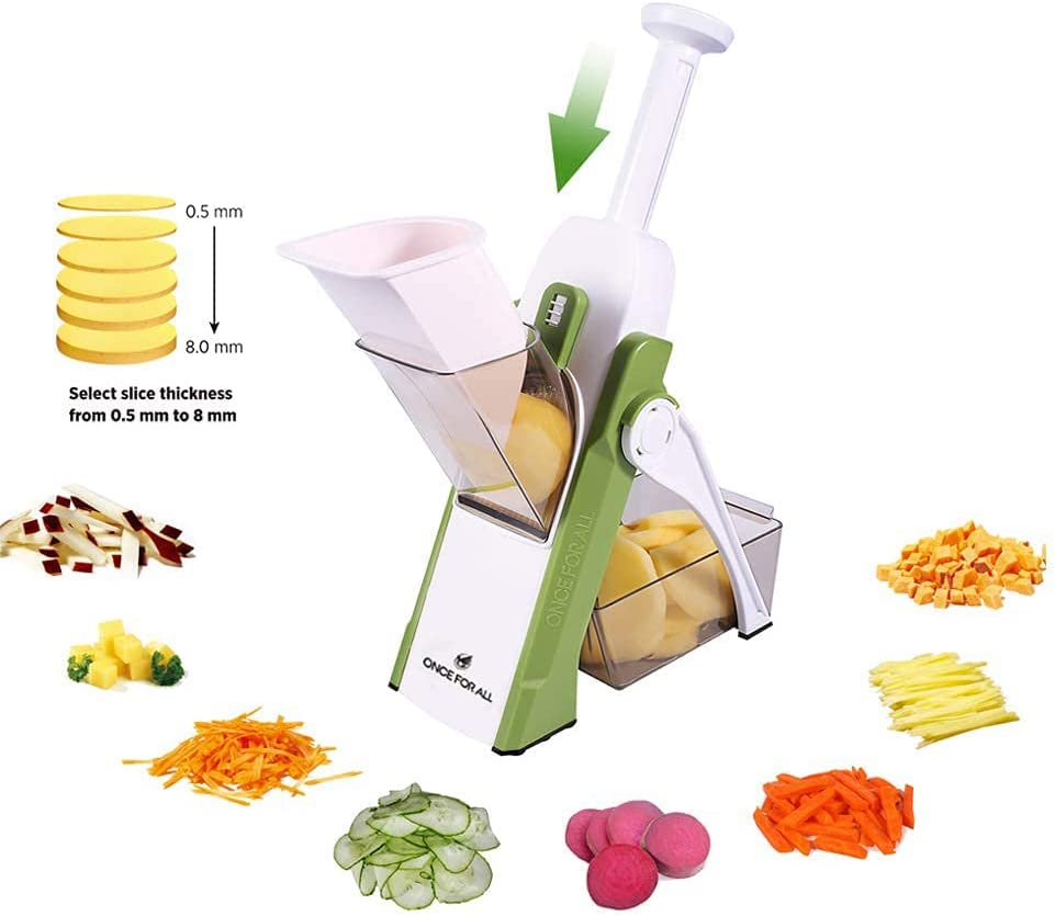 Multifunctional Vegetable Cutter Meat Potato Slicer Carrot Grater Kitchen Accessories Gadgets Steel Blade Kitchen Aid Tool