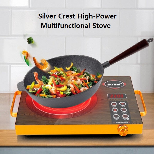 Original Silver Crest High-Power Intelligent Electric Infrared Universal Multifunctional Stove | Lot Germany