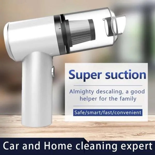 2 in 1 Portable Wireless Vacuum Cleaner For Car and Home Cleaning