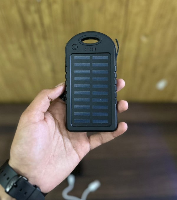 Multipurpose Solar & USB Charging 10000mah Battery Original mobile Powerbank