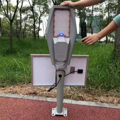 Aluminum Body Heavy Duty Powerful Solar Light with adjustable Panel and Remote for Society Yard Road | Imported