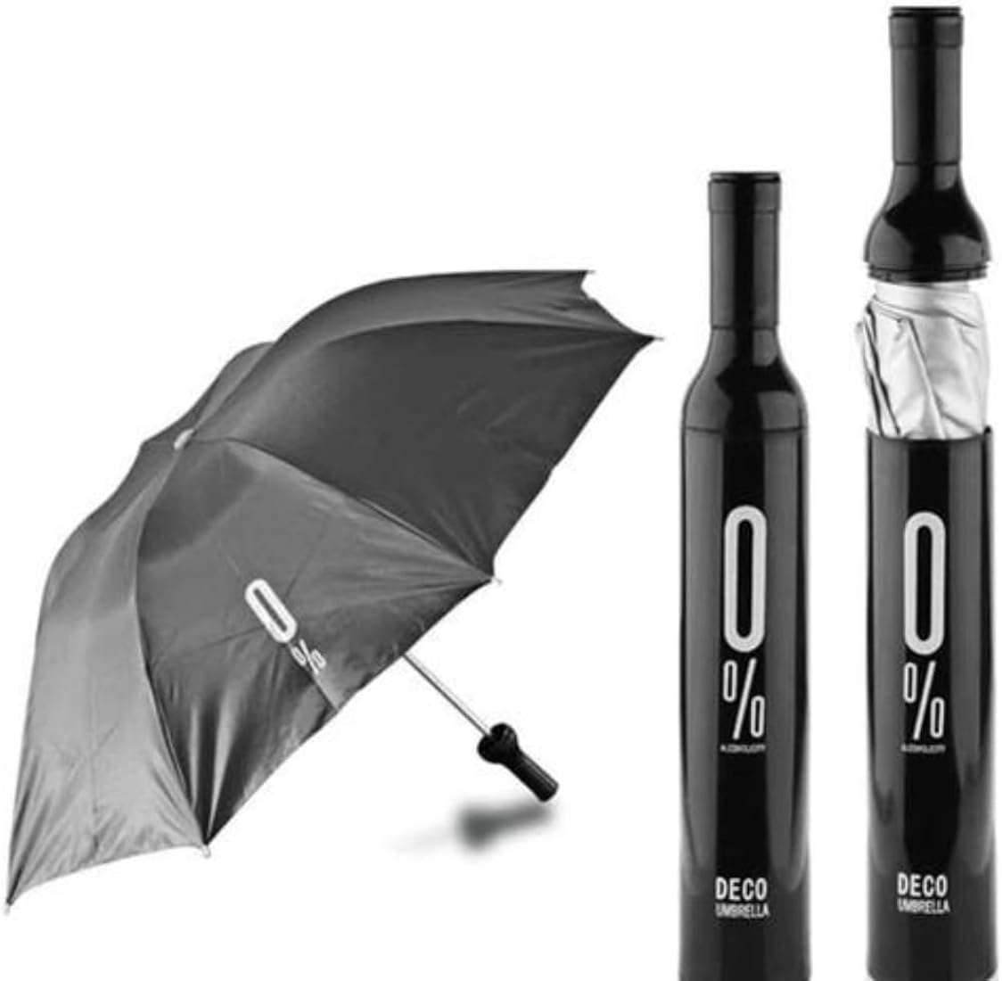 Virtue Box Bottle Beautiful Travel Umbrella, Automatic, Strong, Durable, Premium Grip, Hidden Folding Umbrella, Sun Light | Lot Imported
