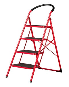 Universal Steel 4 Step Folding Ladder Lot Imported