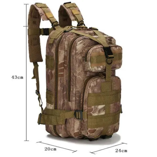 Trekking Backpack 30L Outdoor Sport Hiking Camping Hunting Backpack Tactical Backpack Military Backpack Military Rucksack