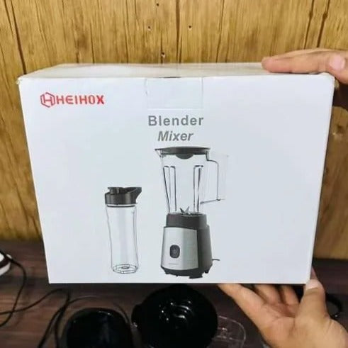 Heihox Korea Lot Imported 300w Smart Anti Leakage Blender Mixer With Vacuum Flask | Imported