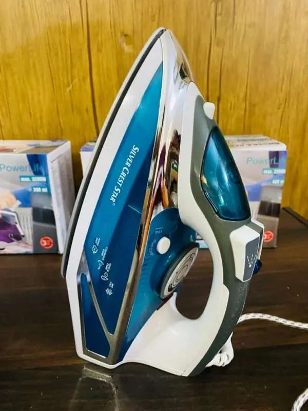 SILVERCREST STEAM IRON CERAMIN COATING TURBO STEAM SELF CLEAN POWERFUL STEAM IRON | Made In Germany