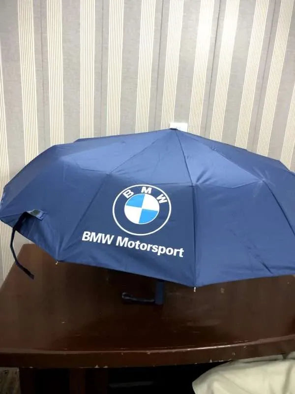 BMW Premium 12-Rib Auto Open & Auto Close Umbrella: Superior Quality, Ultimate Convenience