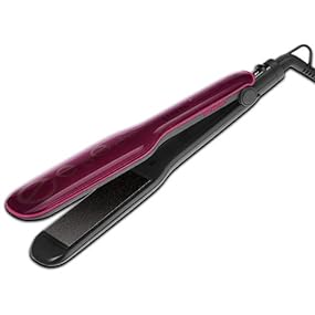 Rowenta Extra Liss SF4112F0 Hair Straightener with Keratin and Tourmaline Coating, LED Plate, Large Floating Plate System, Temperature Setting and Auto Shut-Off