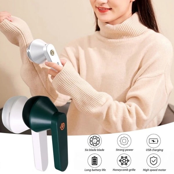 USB Electric Lint Remover Pellet Remover For Clothing Coat Sweater Shaver Hair Ball Trimmer Rechargeable Anti Pilling Razor