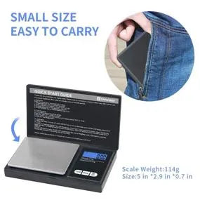 Smart Weigh Digital Pocket Gram Scale