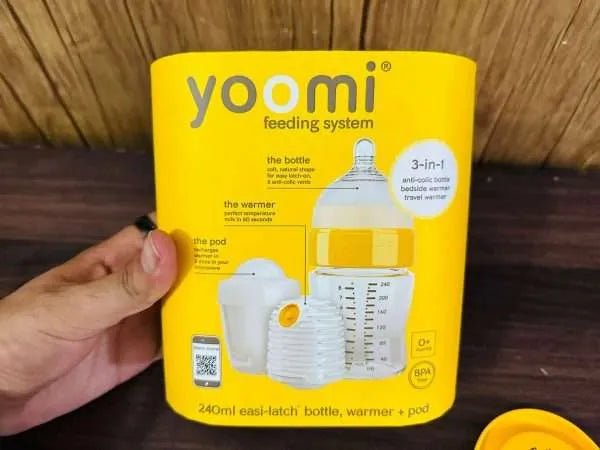 Original Yoomi 240ml Made In England Feeding System 3 in 1 | Lot Imported