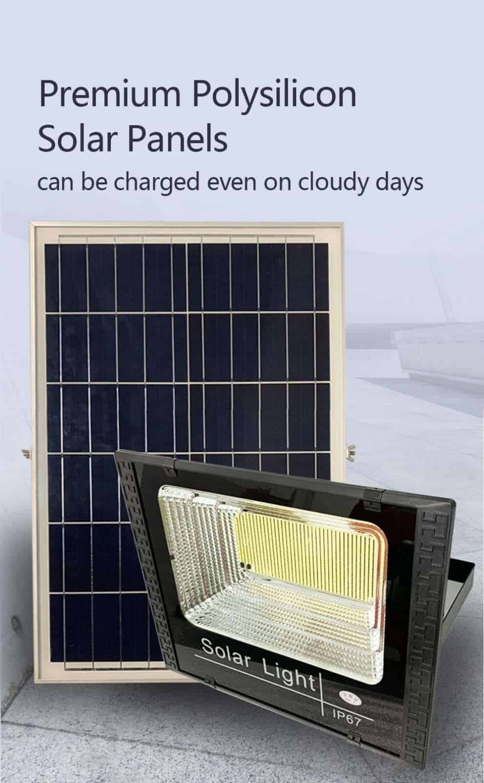 40W Solar LED  Flood Light Heavy Duty | Imported